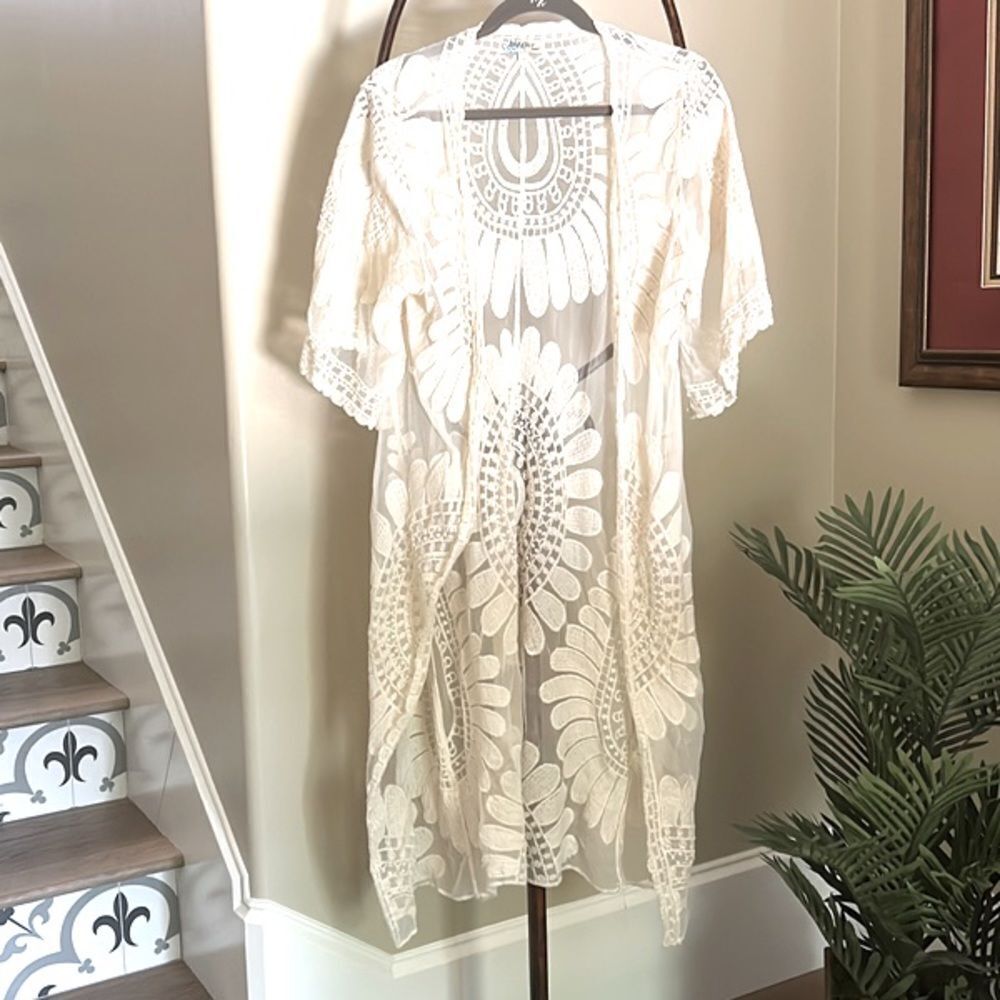 Lace Swimsuit Coverup 